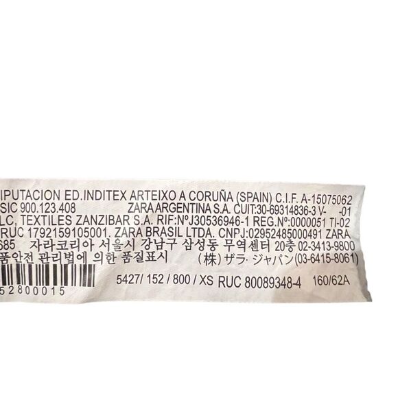 Zara black high waisted pull on pants. Size xs - Picture 5 of 7